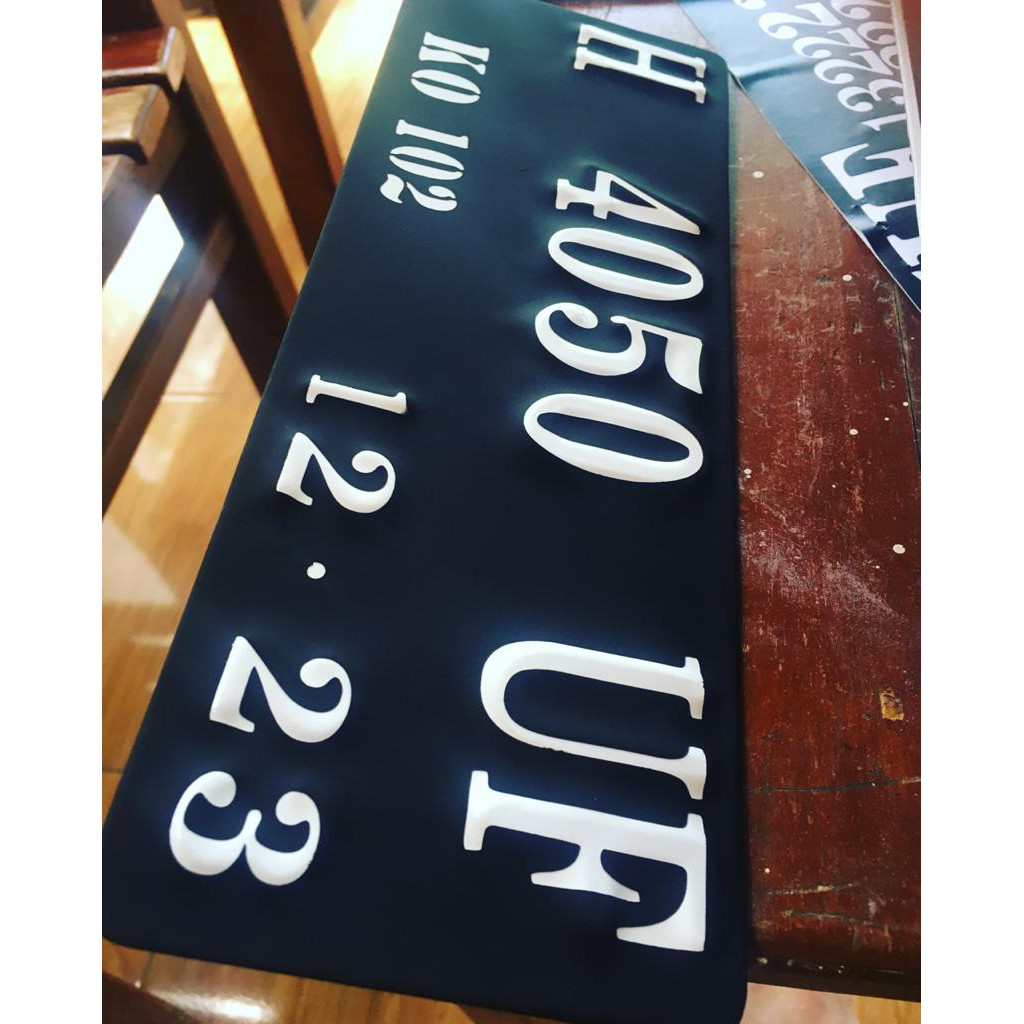 Detail Font Plat Nomor Nomer 38