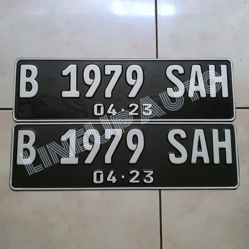 Detail Font Plat Nomor Mobil Nomer 14