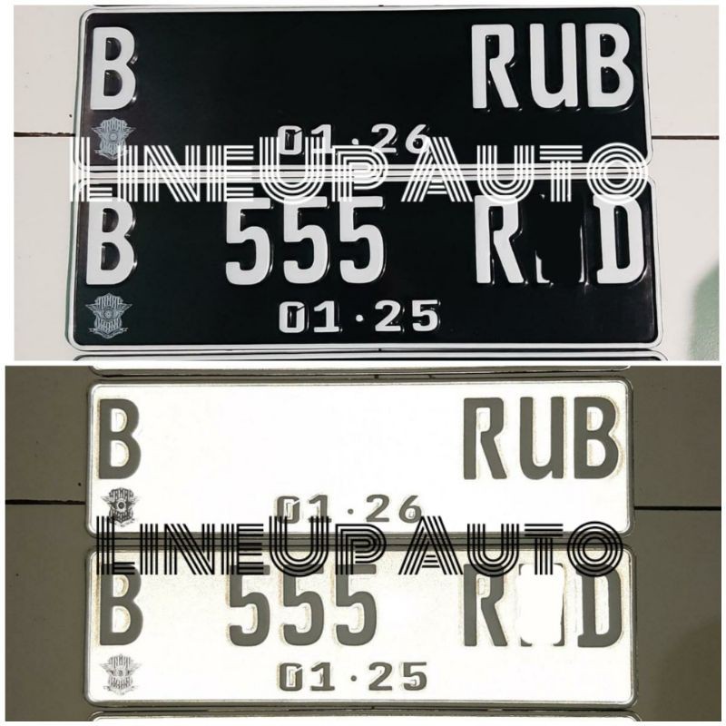 Detail Font Plat Nomor Mobil Nomer 49