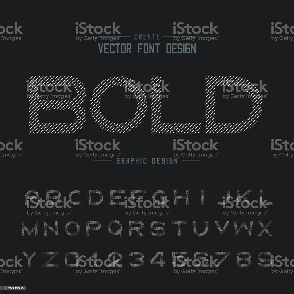 Detail Font Putus Putus Nomer 18