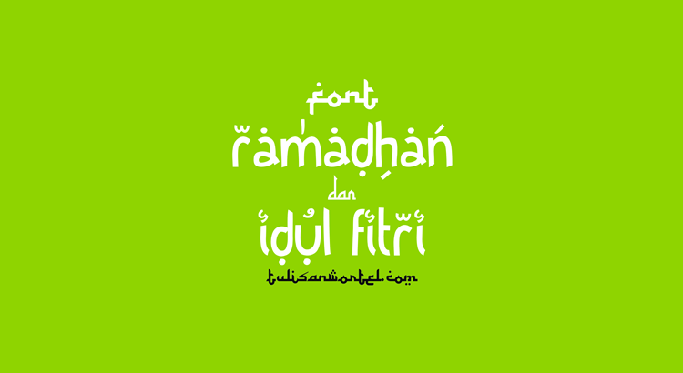 Detail Font Selamat Hari Raya Idul Fitri Nomer 51