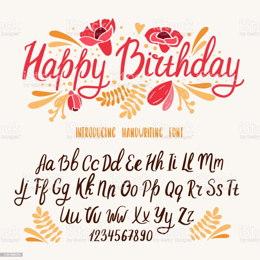 Detail Font Ulang Tahun Nomer 37