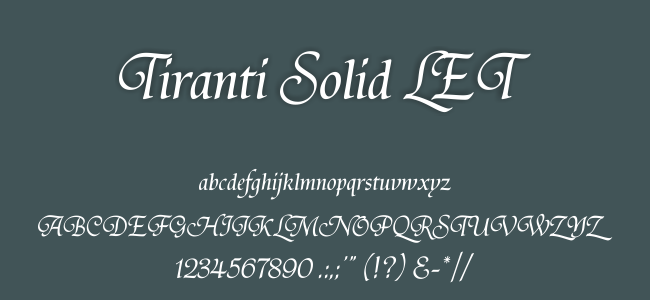 Detail Font Undangan Modern Nomer 36