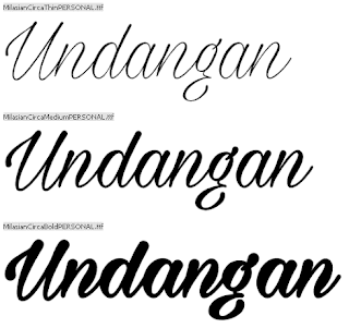 Detail Font Undangan Pernikahan Keren Nomer 35