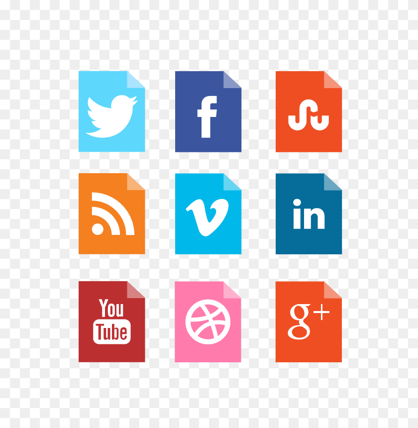 Detail Free Social Media Icons Nomer 10