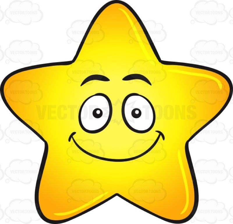 Detail Smiley Star Clipart Nomer 10