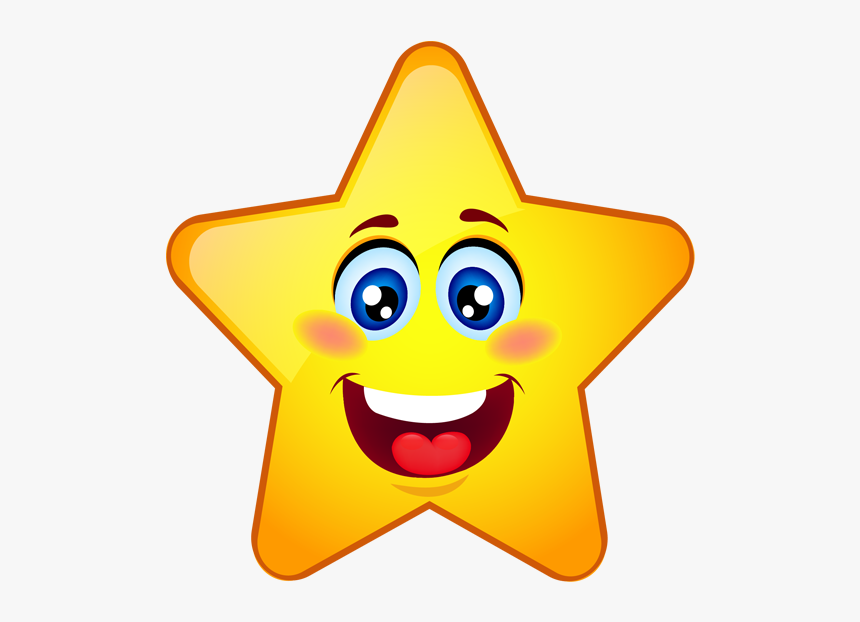 Smiley Star Clipart - KibrisPDR