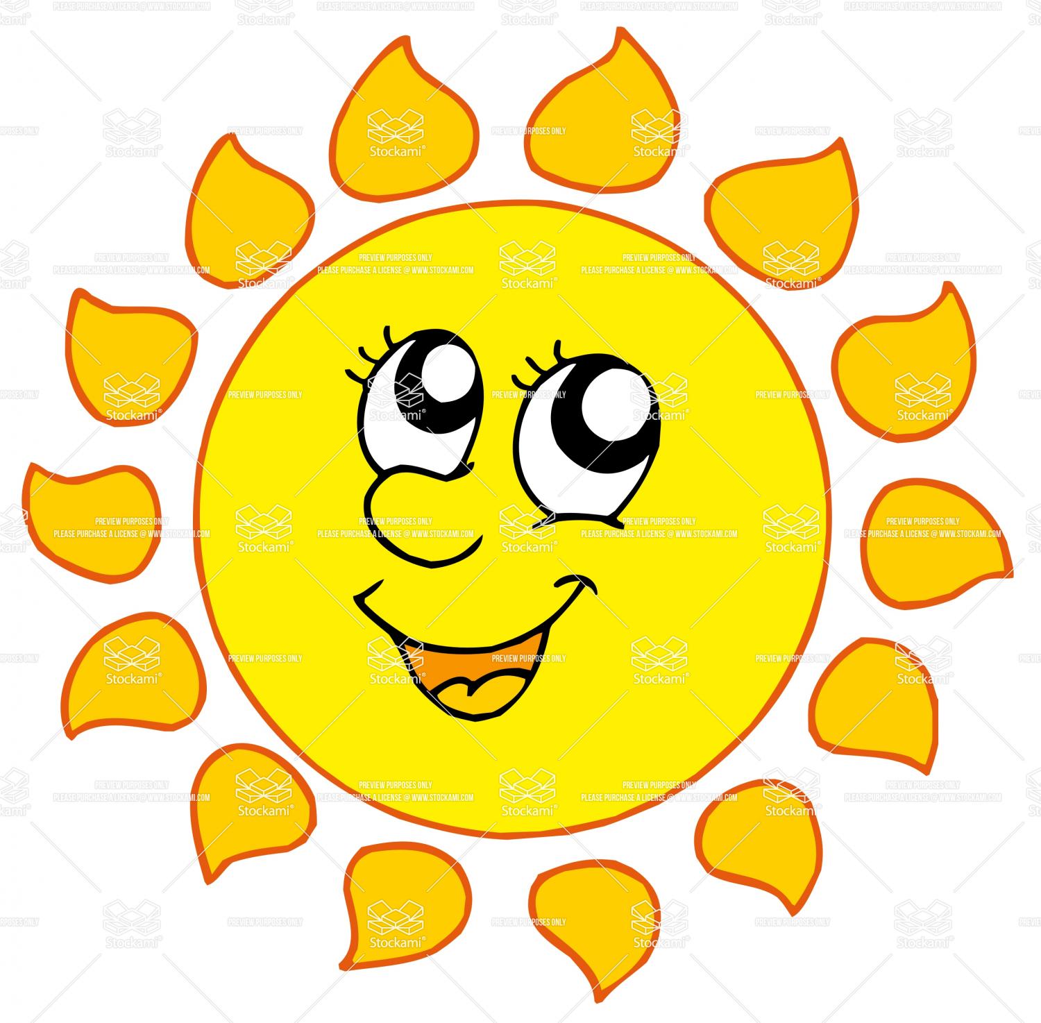 Detail Smiling Sun Cartoon Images Nomer 11