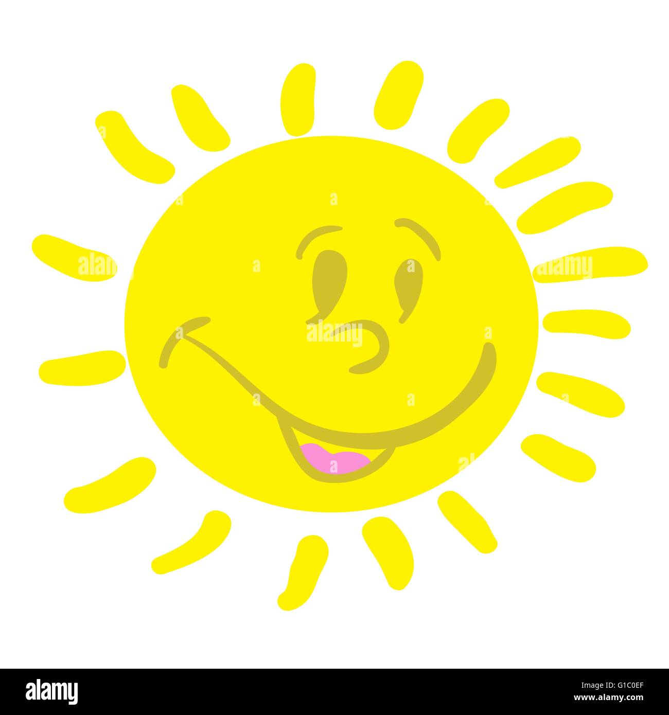 Detail Smiling Sun Cartoon Images Nomer 15