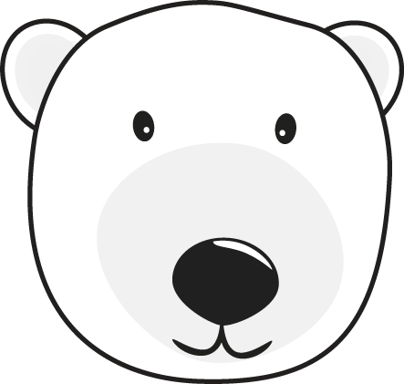Detail Bear Face Nomer 15
