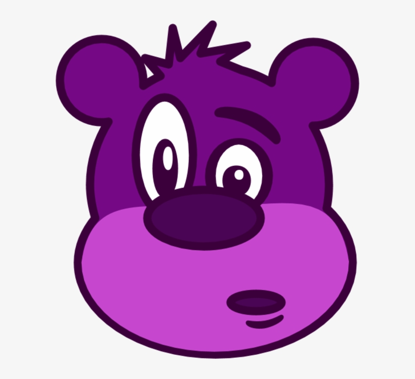 Detail Bear Face Nomer 23