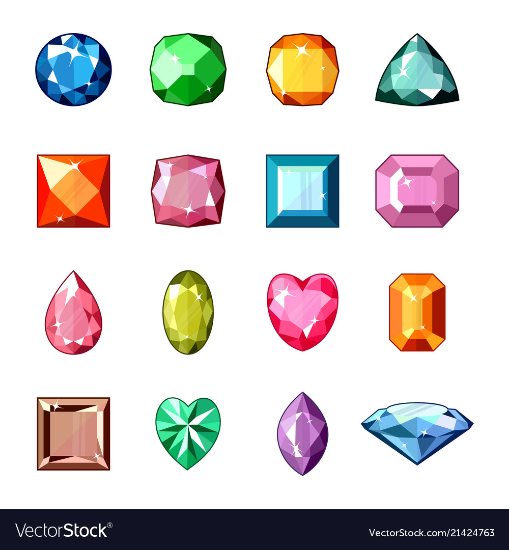 Detail Crystal Vector Nomer 7