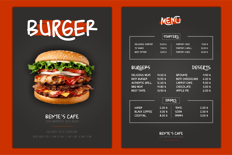 Detail Font Untuk Menu Makanan Nomer 14