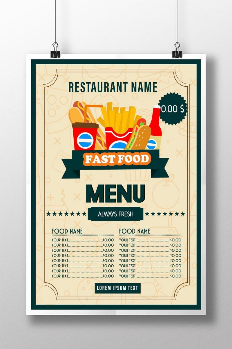 Detail Font Untuk Menu Makanan Nomer 22