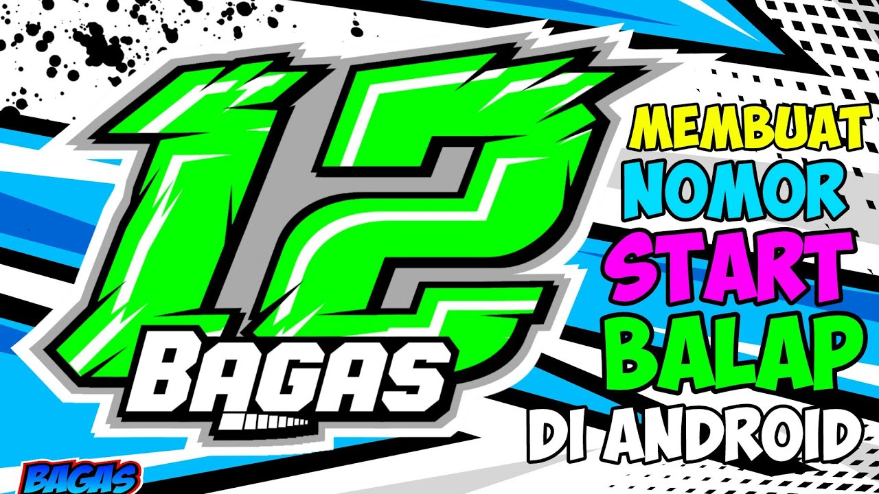 Detail Font Untuk Nomor Balap Nomer 24