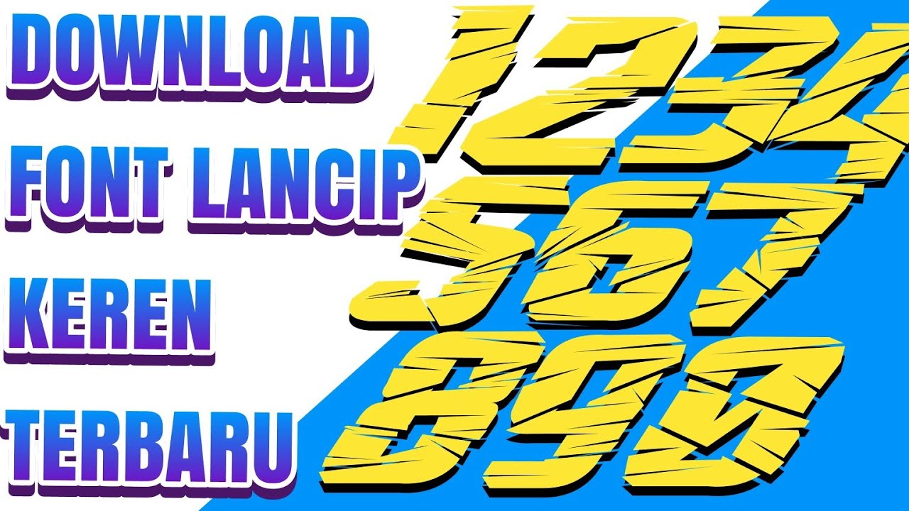 Detail Font Untuk Nomor Balap Nomer 29