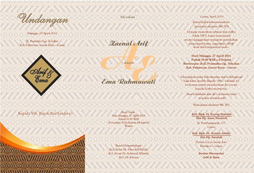 Detail Font Untuk Undangan Nikah Nomer 34