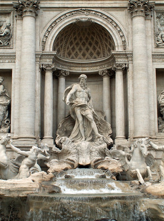 Detail Fontana Di Trevi Nomer 17