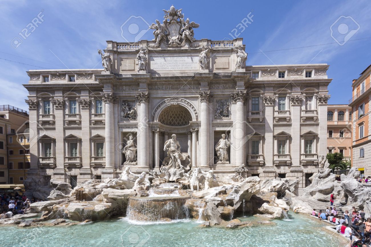 Detail Fontana Di Trevi Nomer 21