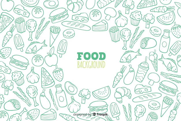 Food Background Makanan - KibrisPDR
