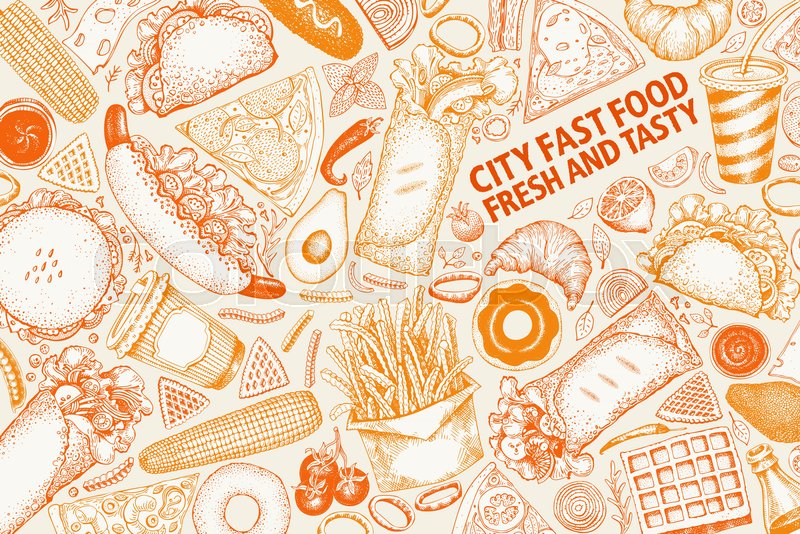 Detail Food Banner Background Nomer 14