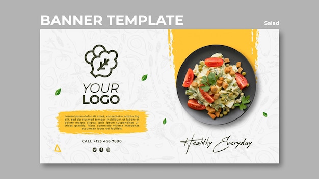 Detail Food Banner Background Nomer 21