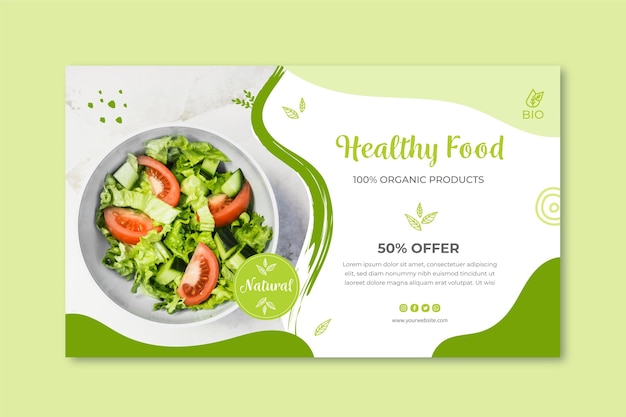 Detail Food Banner Background Nomer 25