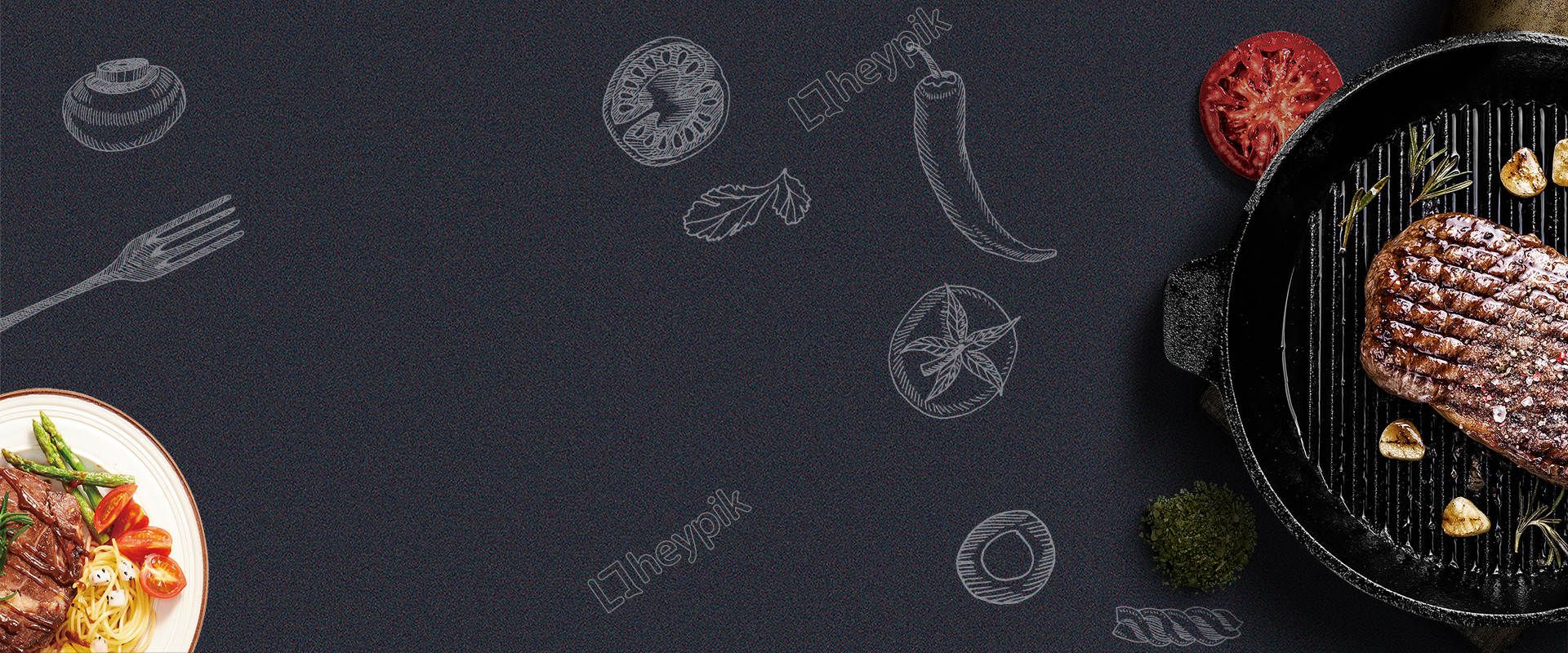 Detail Food Banner Background Nomer 46