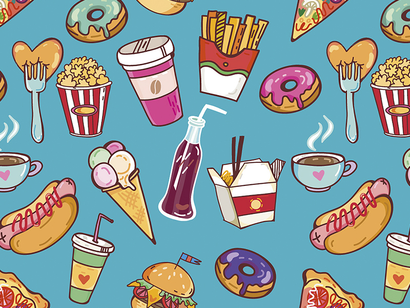 Detail Food Cartoon Wallpaper Nomer 11