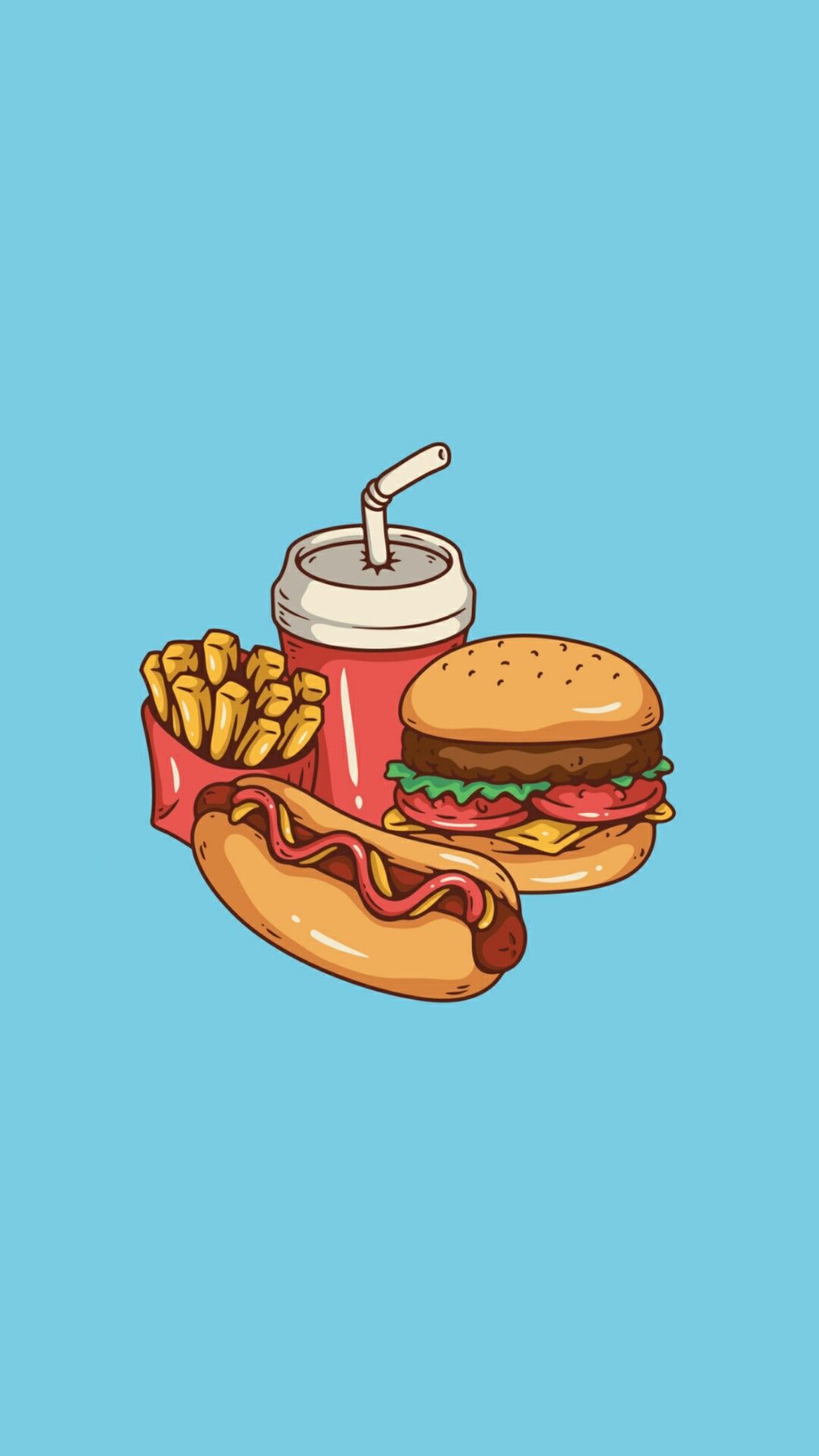 Detail Food Cartoon Wallpaper Nomer 34