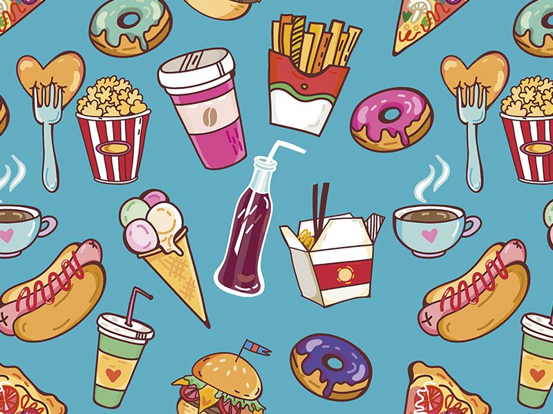 Detail Food Cartoon Wallpaper Nomer 45