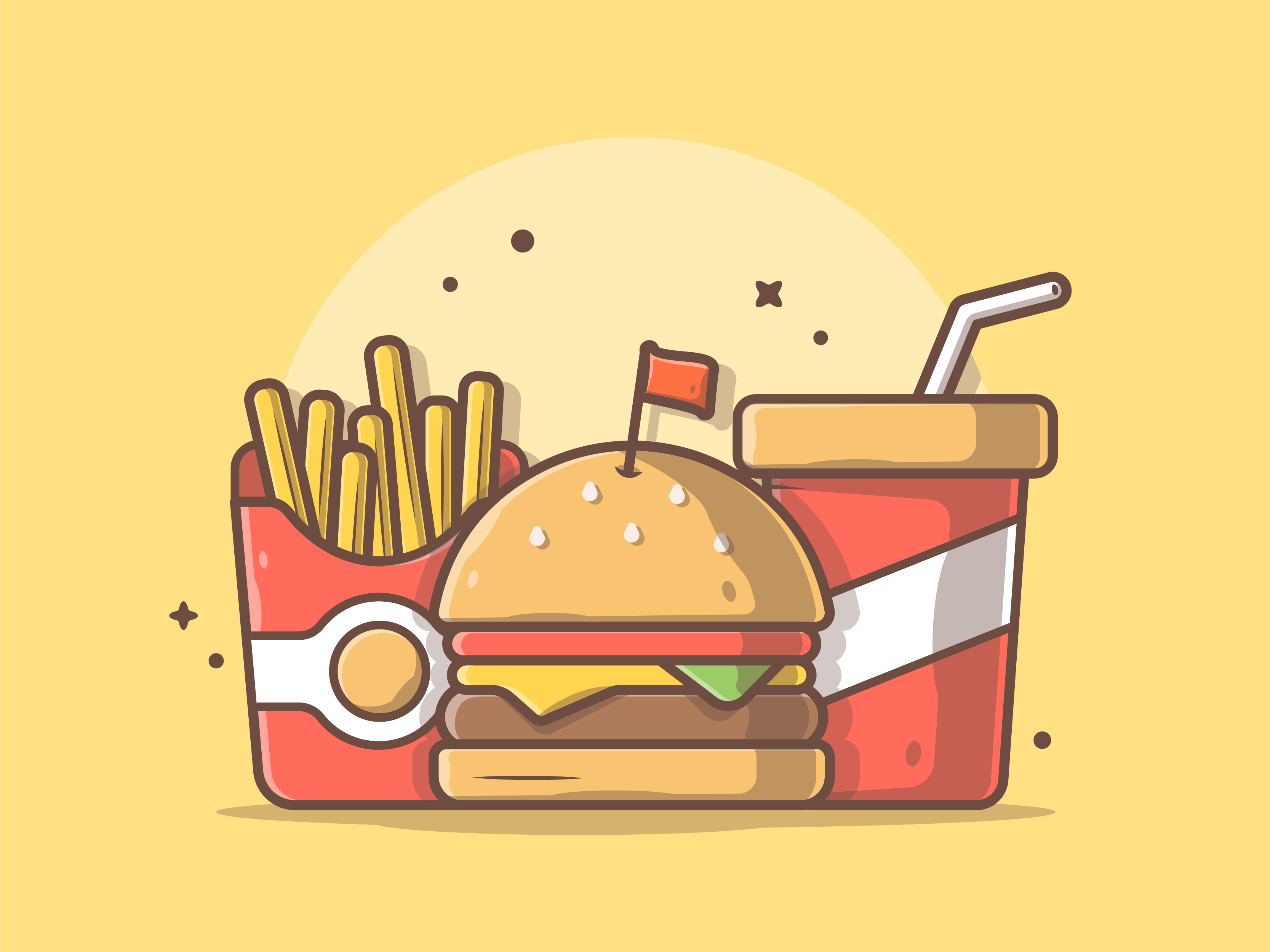 Detail Food Cartoon Wallpaper Nomer 52