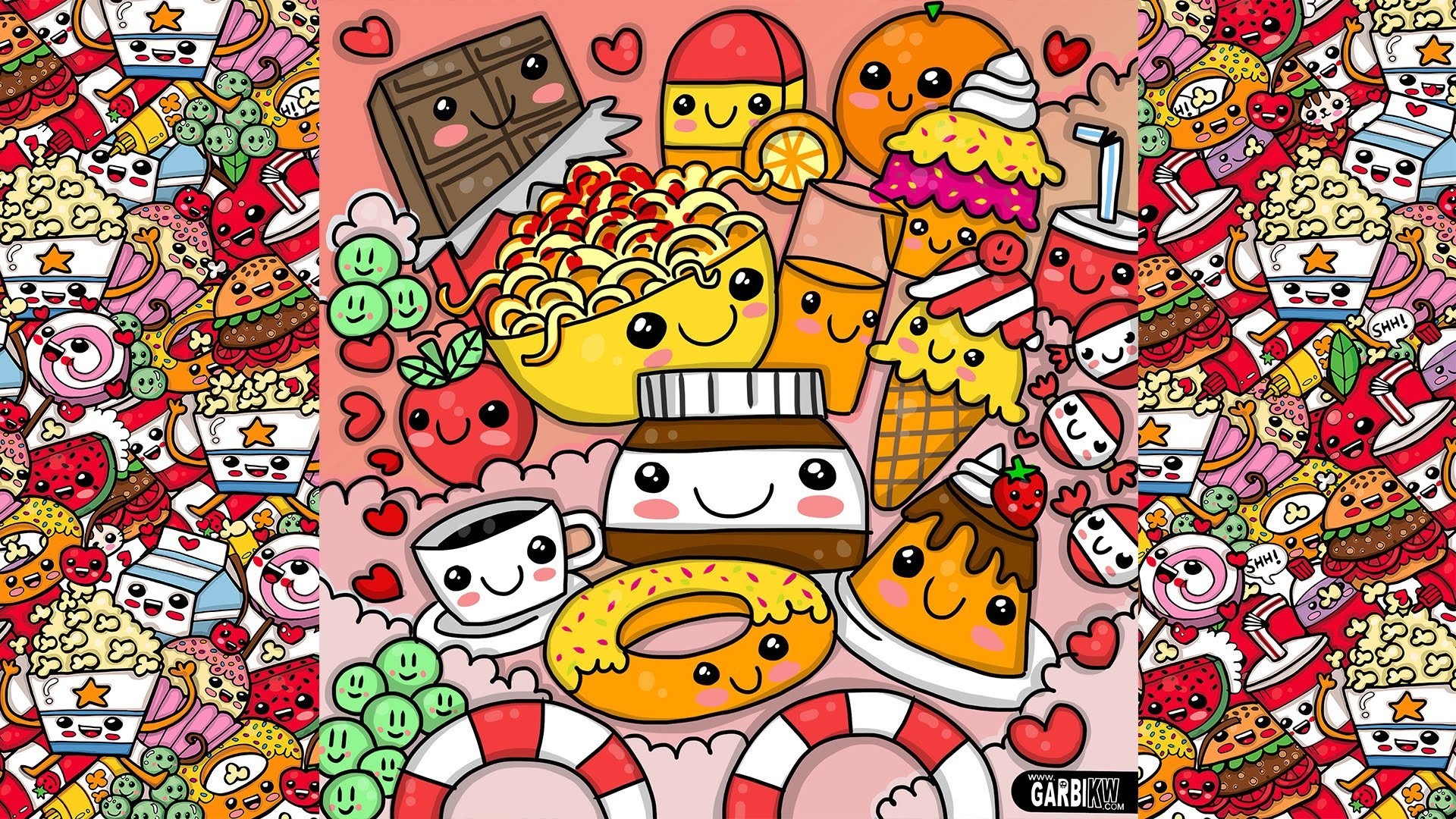 Detail Food Cartoon Wallpaper Nomer 55