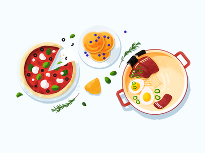 Detail Food Illustration Png Nomer 3