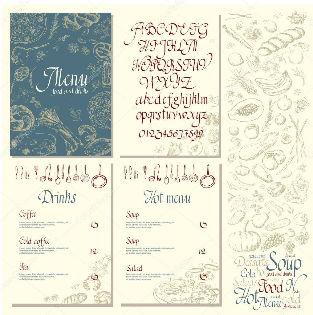 Detail Food Menu Backgrounds Nomer 46