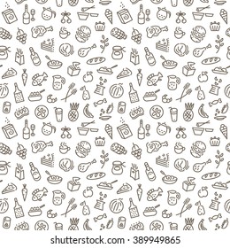 Detail Food Pattern Wallpaper Nomer 14