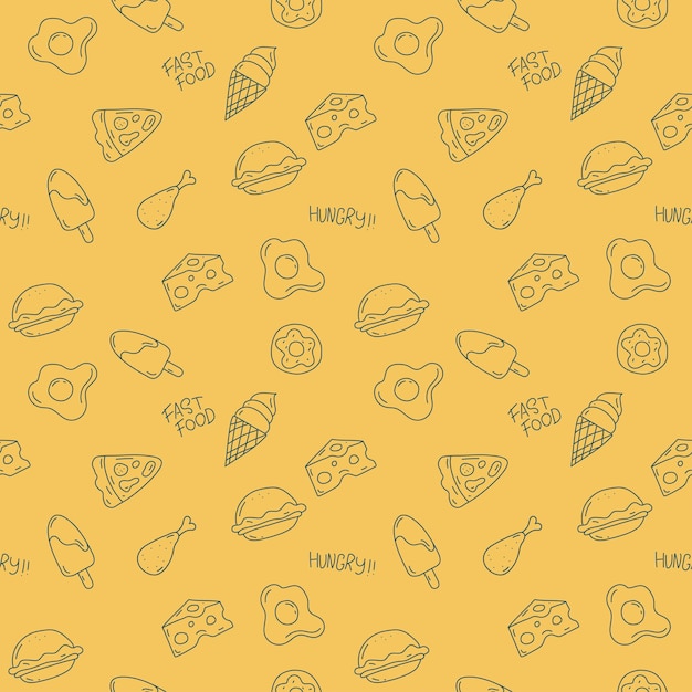 Detail Food Pattern Wallpaper Nomer 31