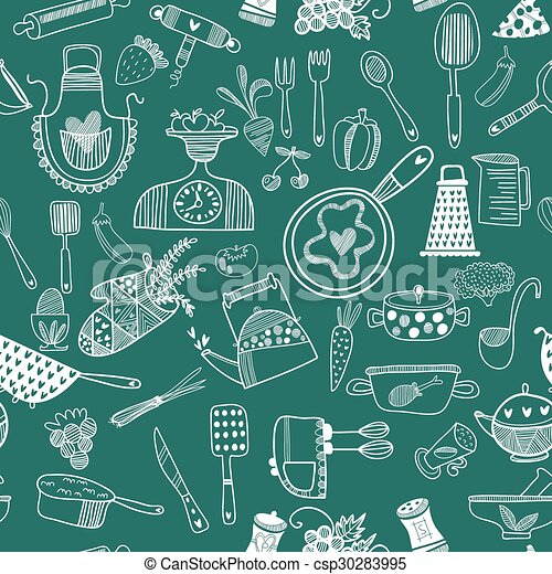 Detail Food Pattern Wallpaper Nomer 37