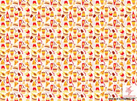 Detail Food Pattern Wallpaper Nomer 50