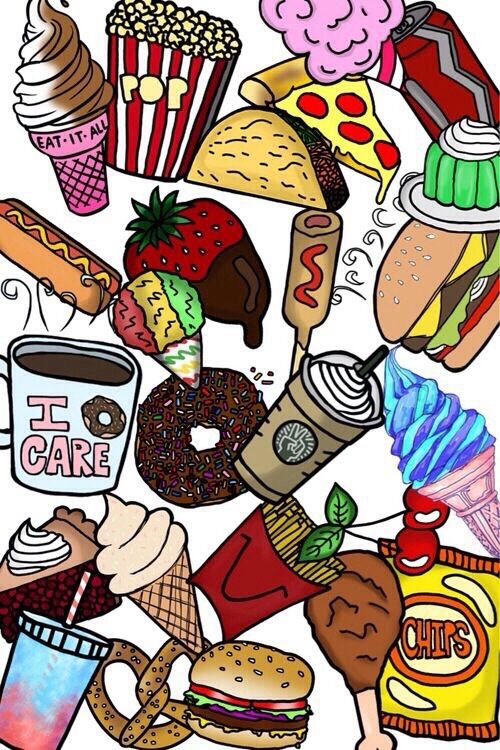 Detail Food Tumblr Background Nomer 19