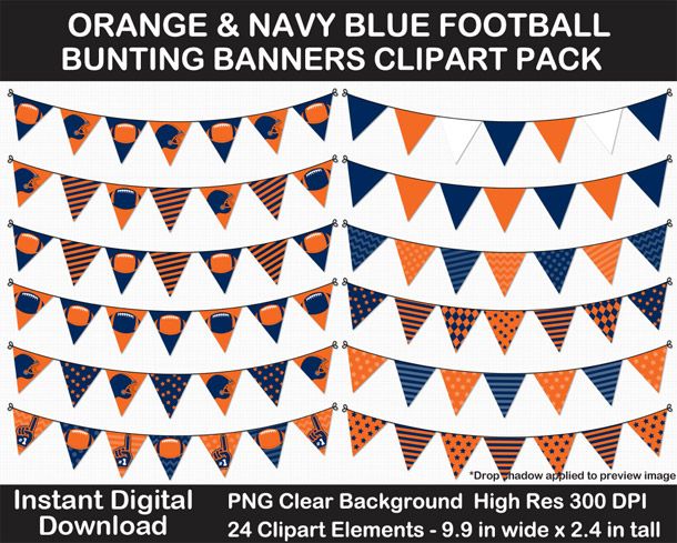 Download Football Banner Clipart Nomer 33