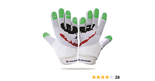 Detail Football Gloves With Joker Face Nomer 42