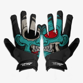 Detail Football Gloves With Joker Face Nomer 47