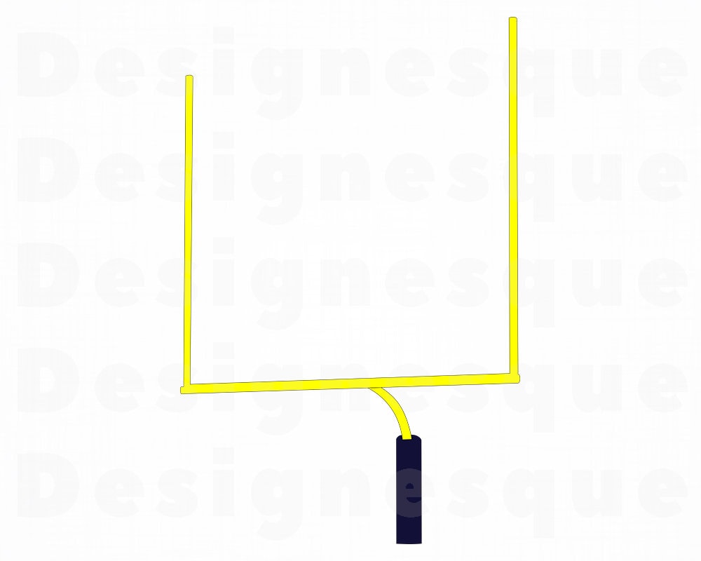 Detail Football Goal Post Clipart Nomer 33