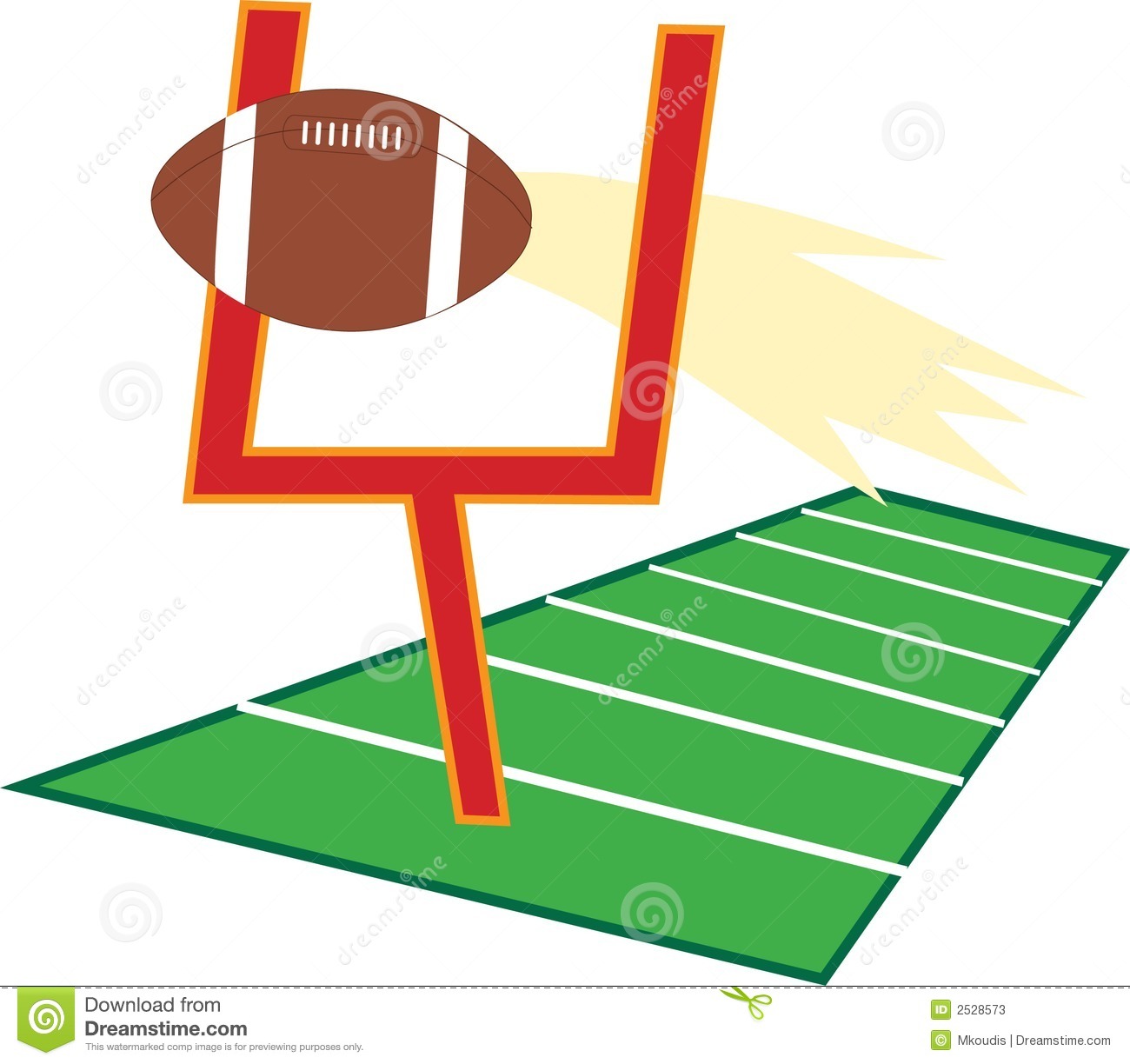 Detail Football Goalpost Clipart Nomer 11