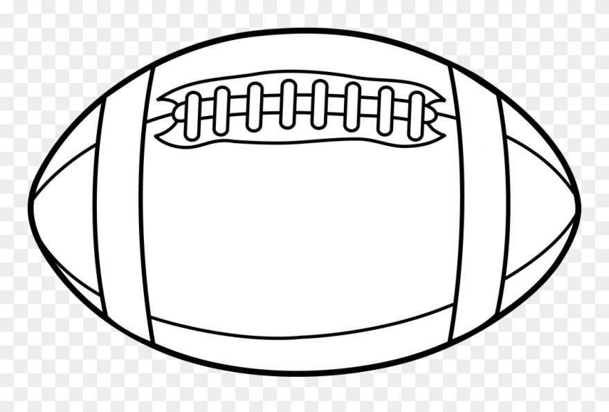 Detail Football Outline Png Nomer 3