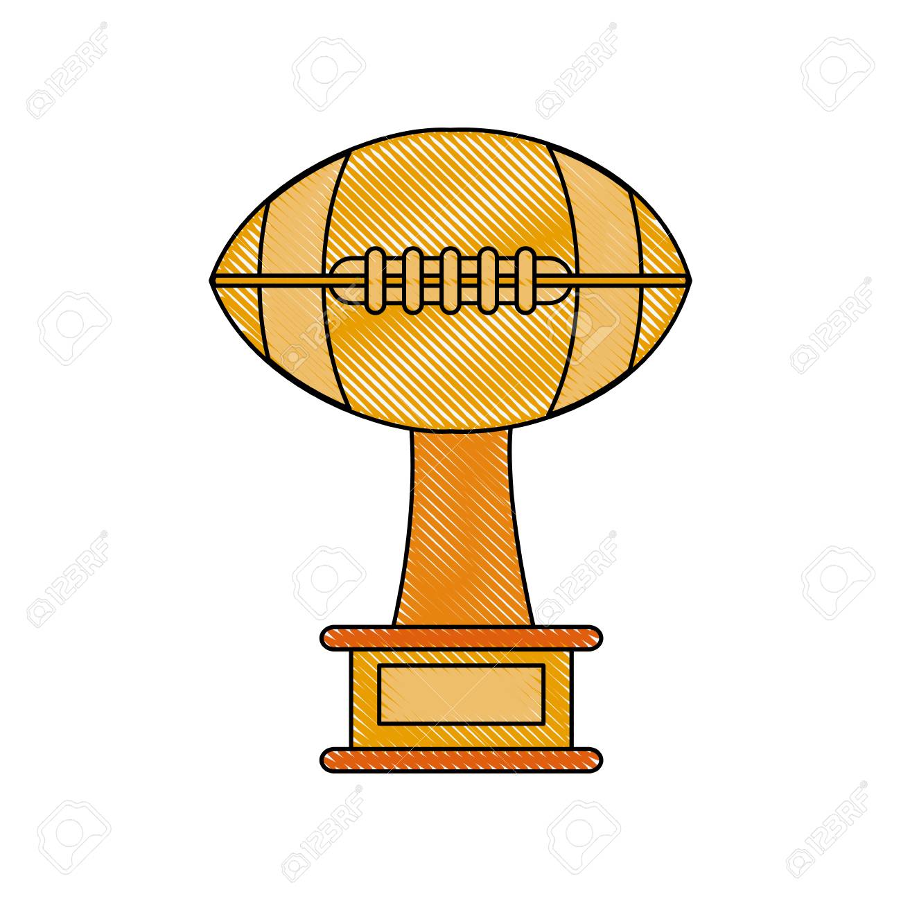 Detail Football Trophy Clipart Nomer 10