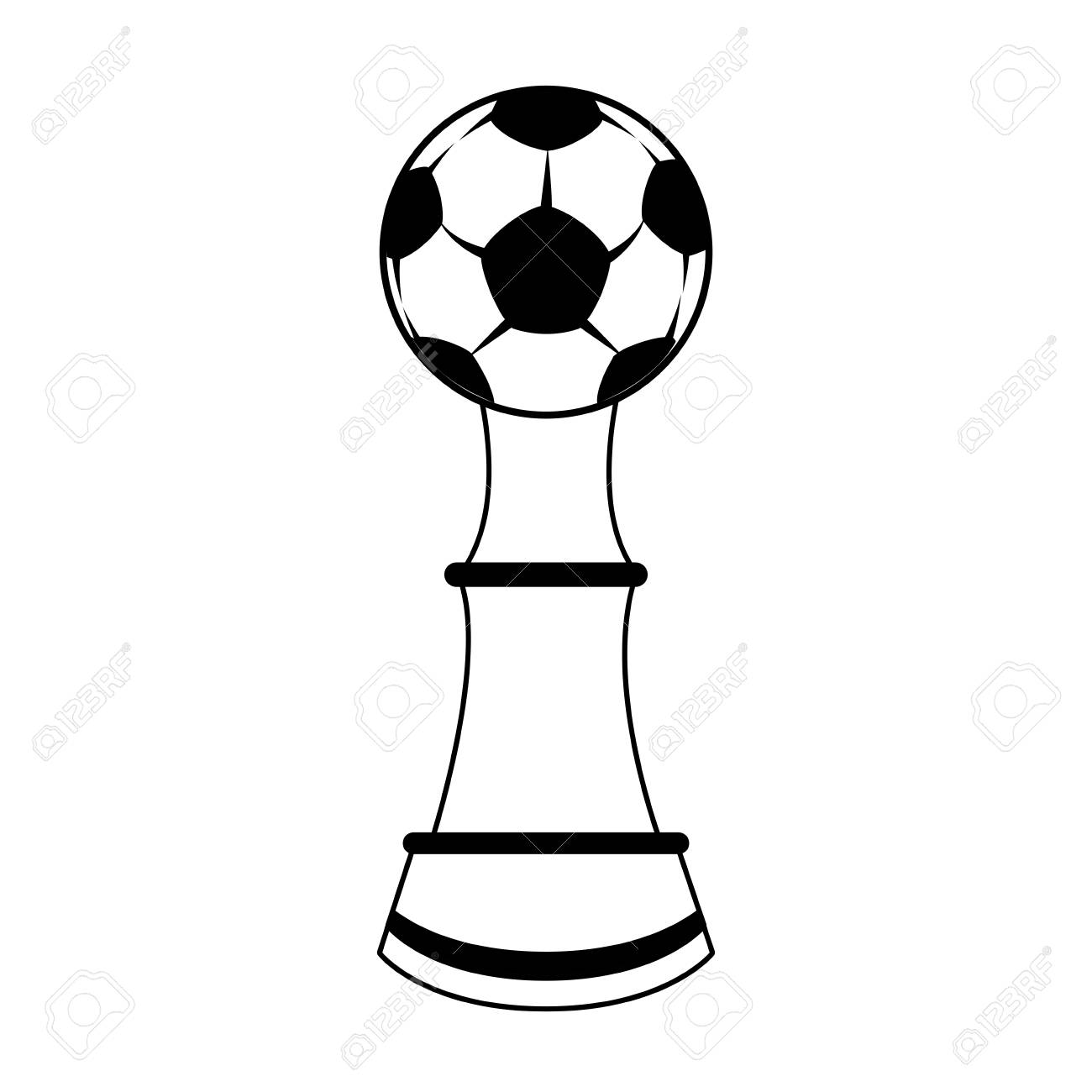 Detail Football Trophy Clipart Nomer 37