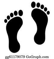 Detail Footprints Free Clipart Nomer 5