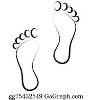 Detail Footprints Free Clipart Nomer 9